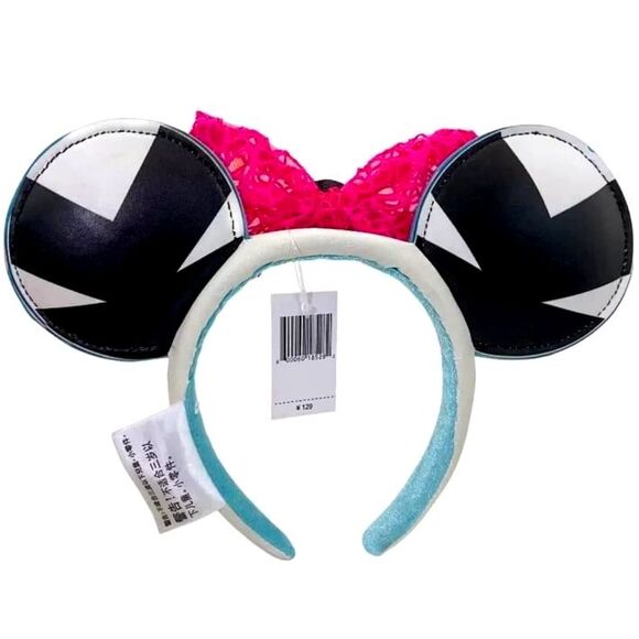 Disney Parks Spider-Man Gwen Minnie Mouse Pink Bow Mickey Ears Headband